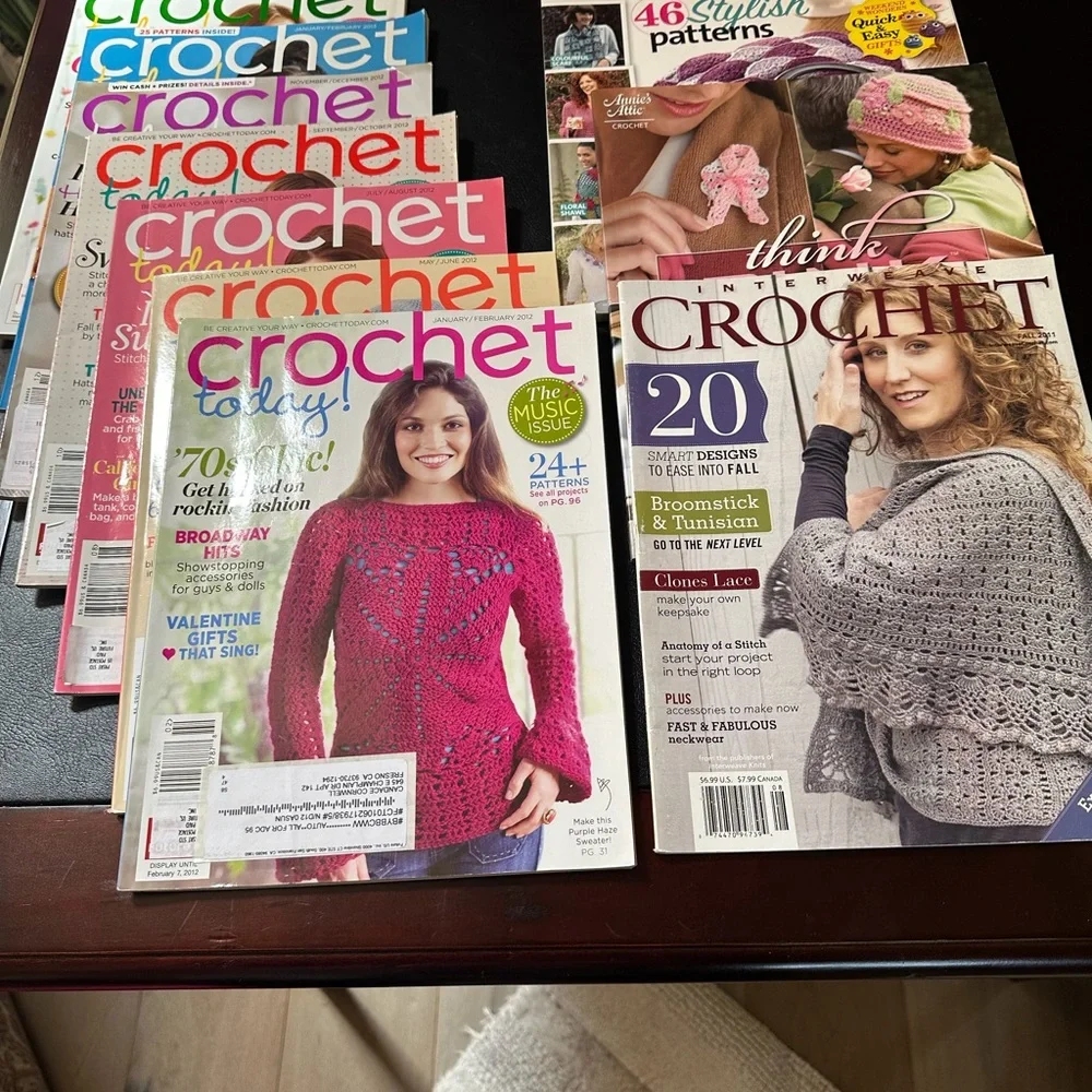 Lot of 7 crochet magazines & 3 crochet booklets 🧶 - Picture 3 of 8